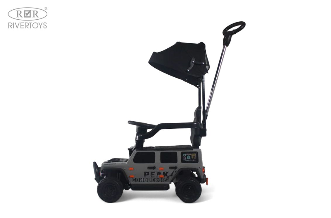 Электромобиль RIVERTOYS G009GG-GREY С пультом ДУ - фото 8