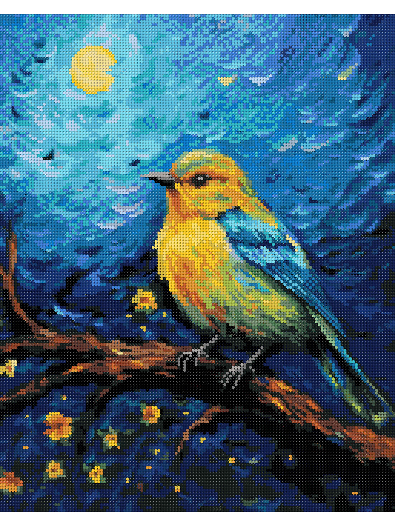 Алмазная мозаика Art on Canvas Птичка в ассортименте - фото 2