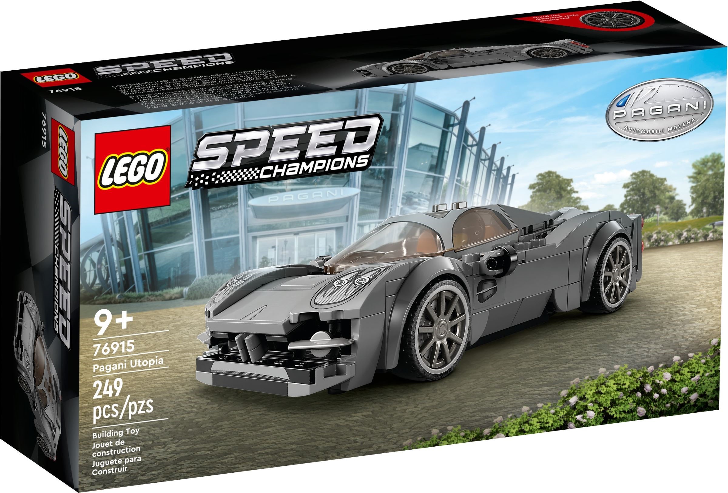 Изображение товара Конструктор LEGO Speed Champions Pagani Utopia 76915 для сборки модели итальянского гиперкара