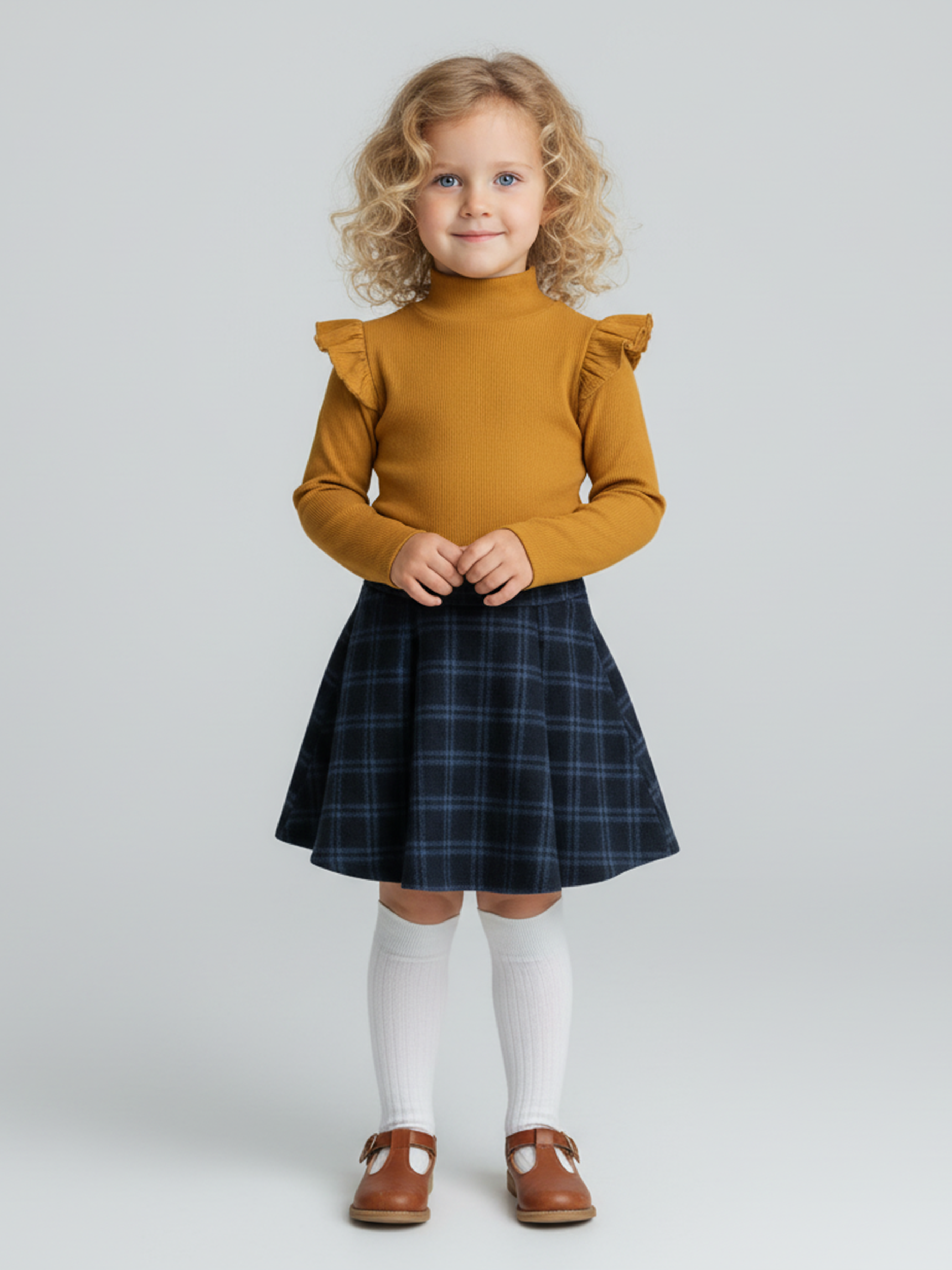 Водолазка Югтекстильторг 204-529/Горчичный - фото 1