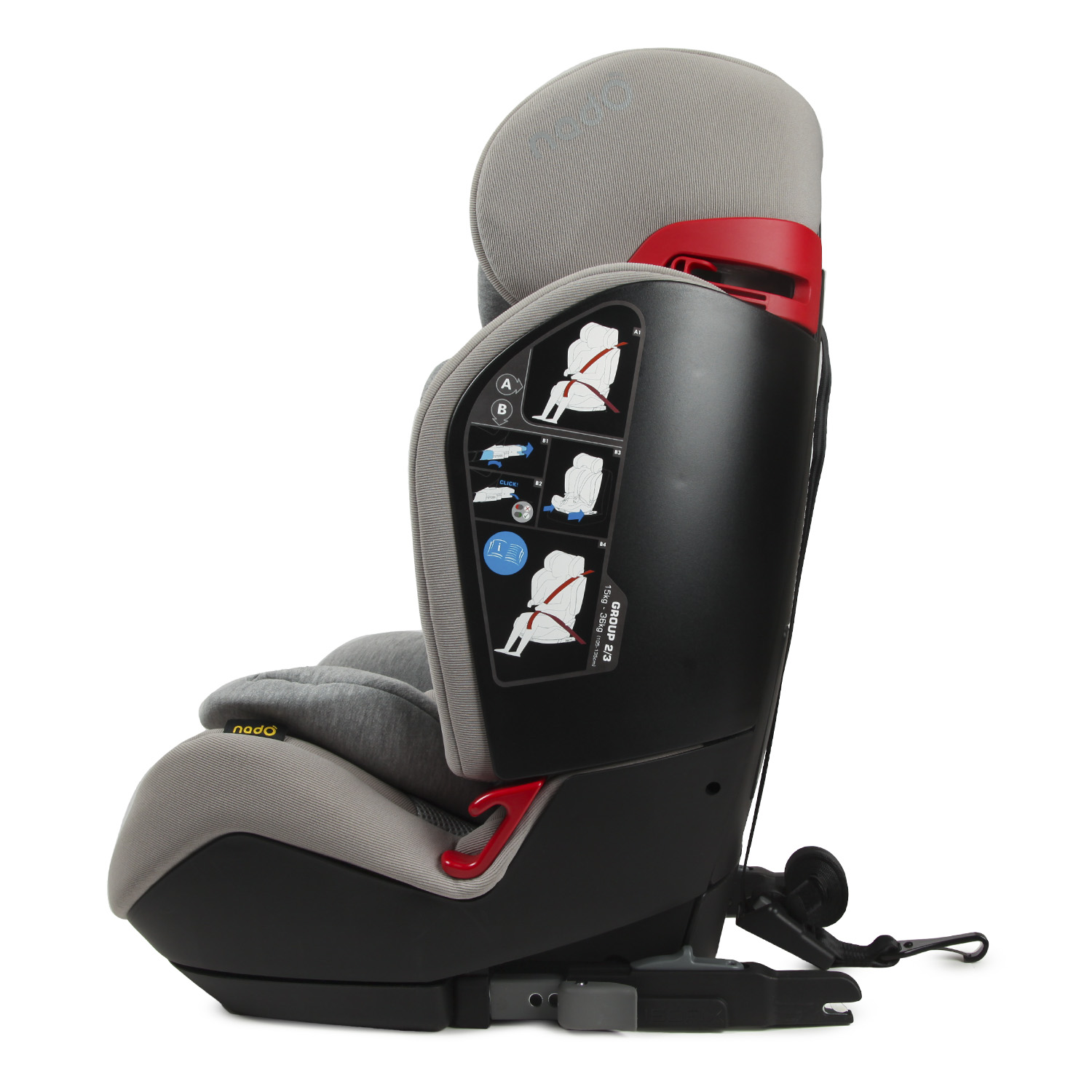 Автокресло nado Litchi Isofix 1/2/3 (9-36 кг) - фото 16