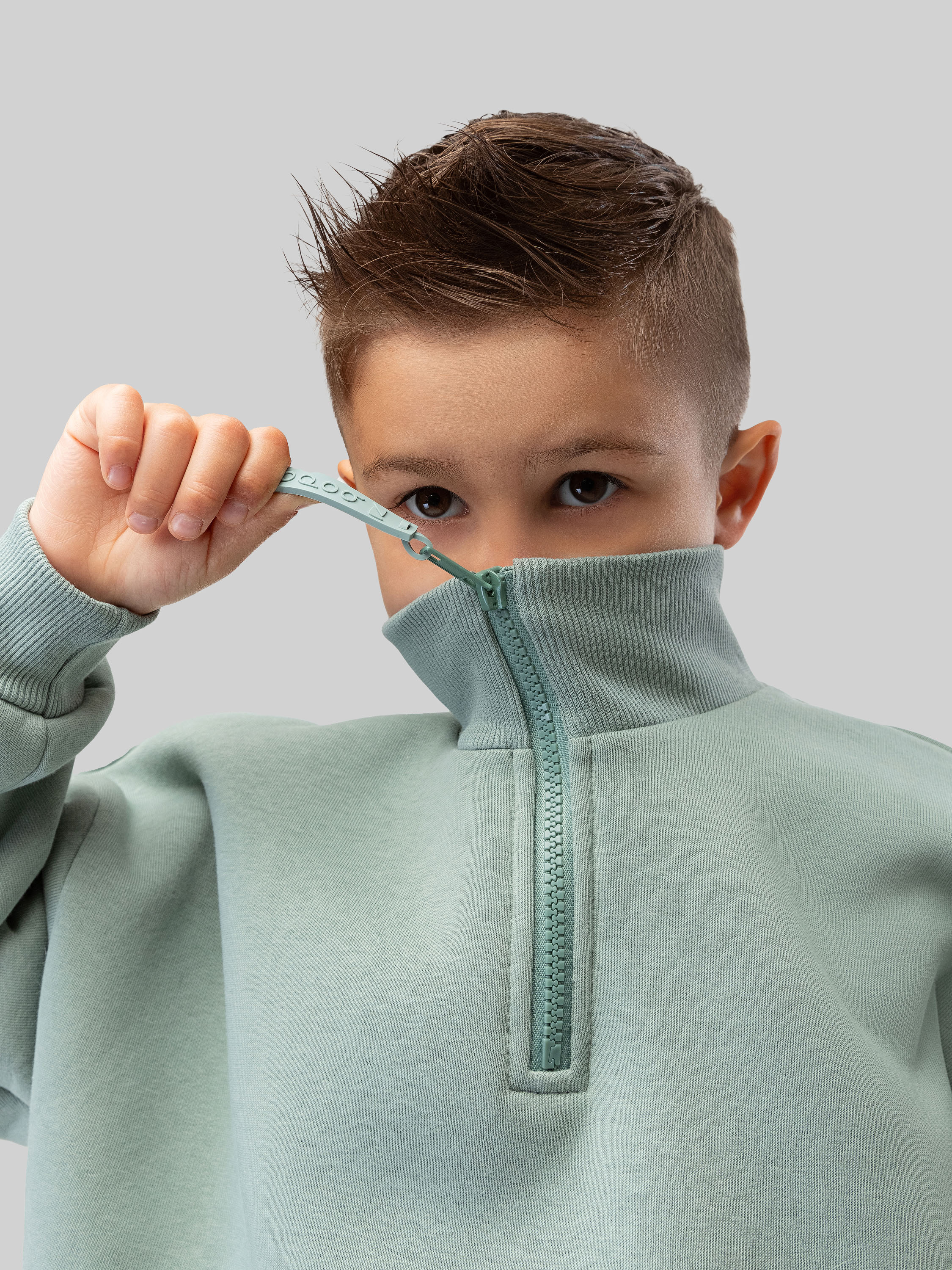 Костюм спортивный Bodo 11-599MU_серо-зеленый - фото 7