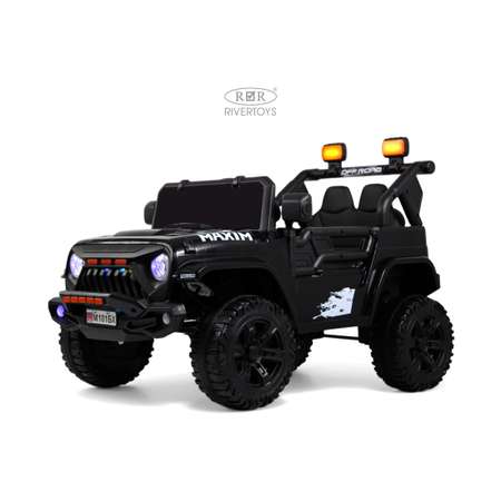 Электромобиль RIVERTOYS М101БХ-BLACK С пультом ДУ