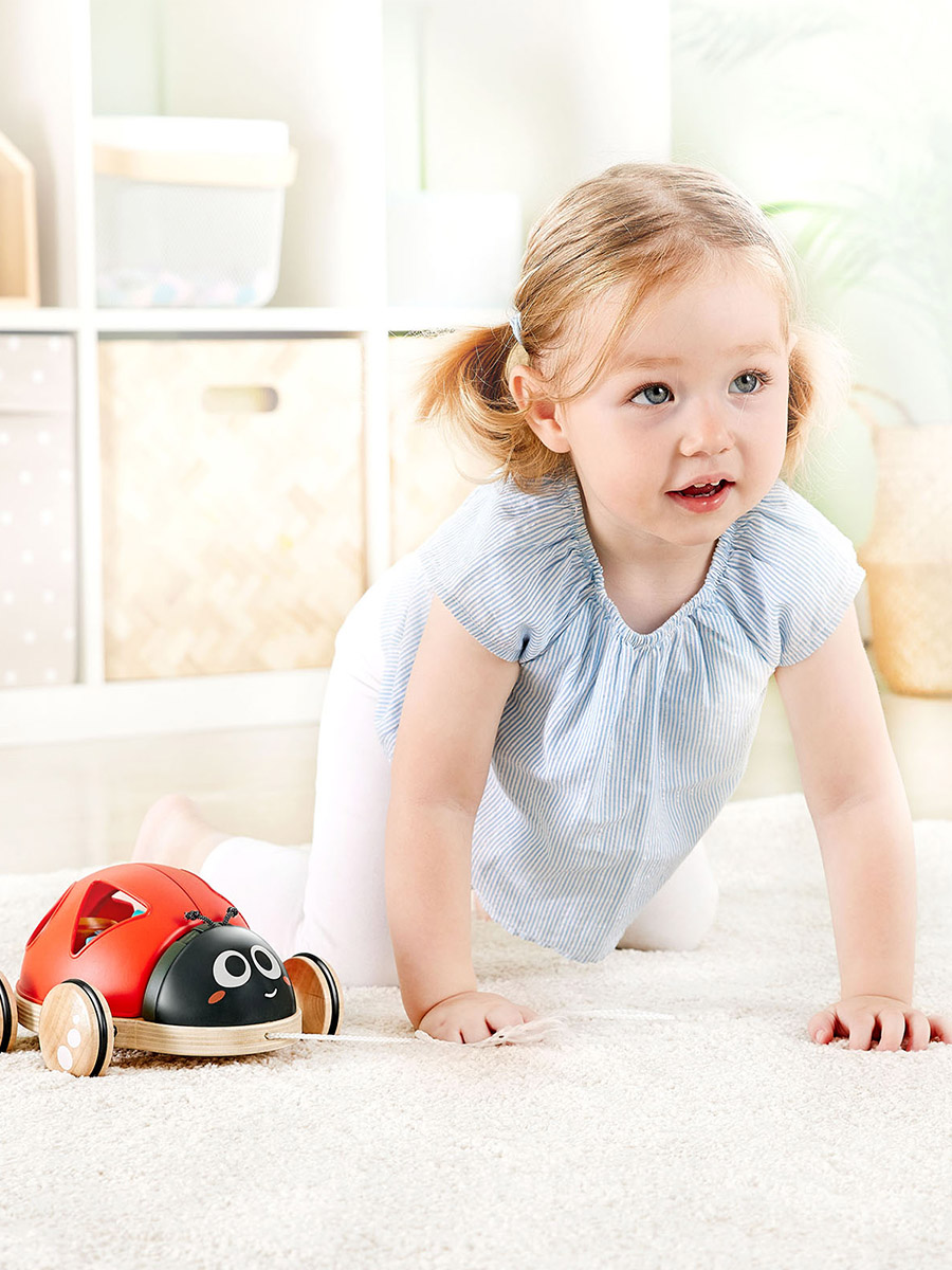 Игрушка Hape каталка Божья коровка - фото 5