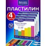 Пластилин Brauberg 12 цв.