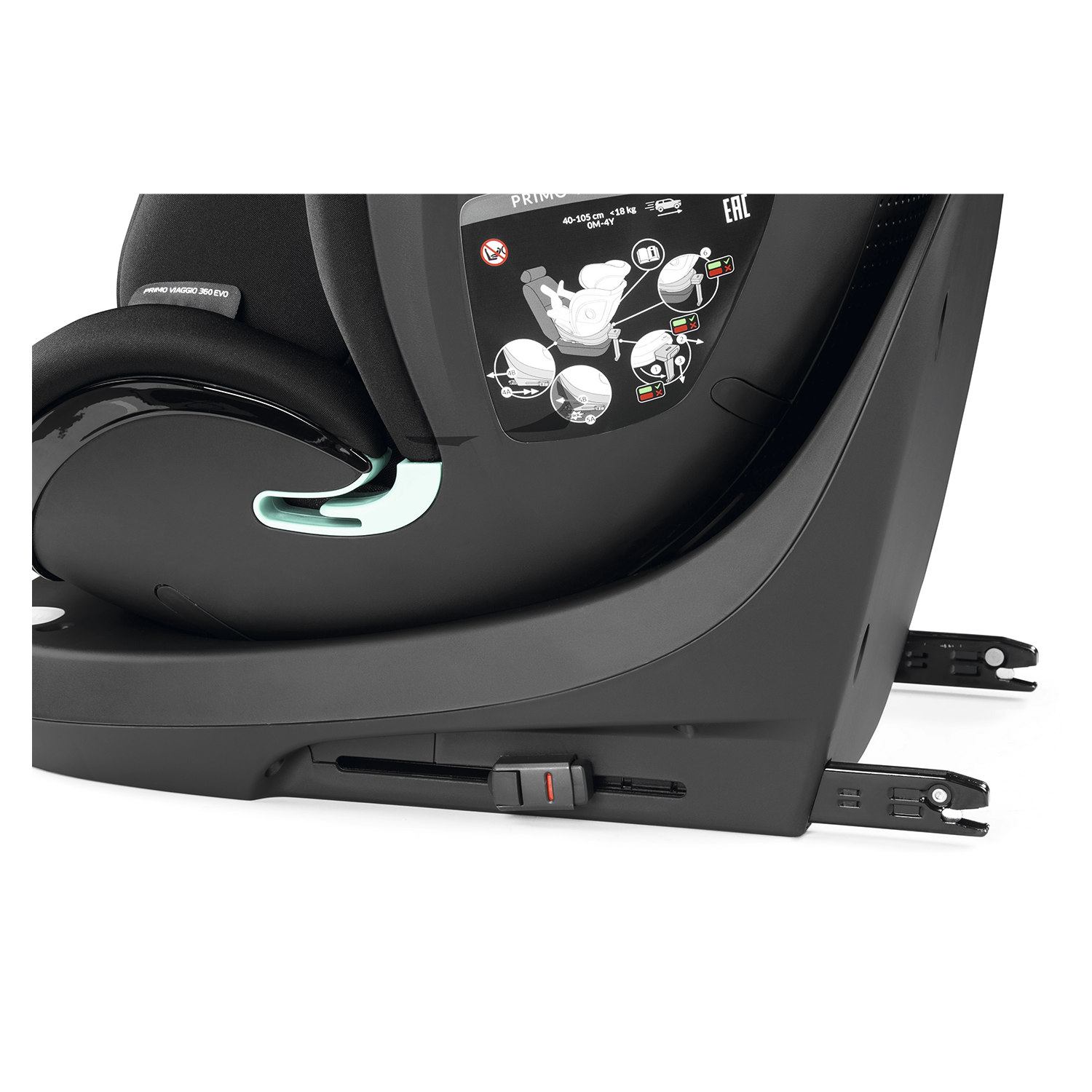 Автокресло Peg-Perego Primo Viaggio Isofix 0+/1/2/3 (0-36 кг) - фото 4