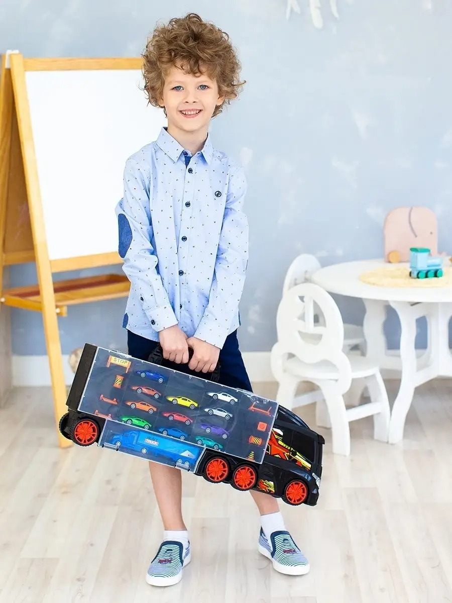 Автовоз Givito Мой город G205-001 - фото 5