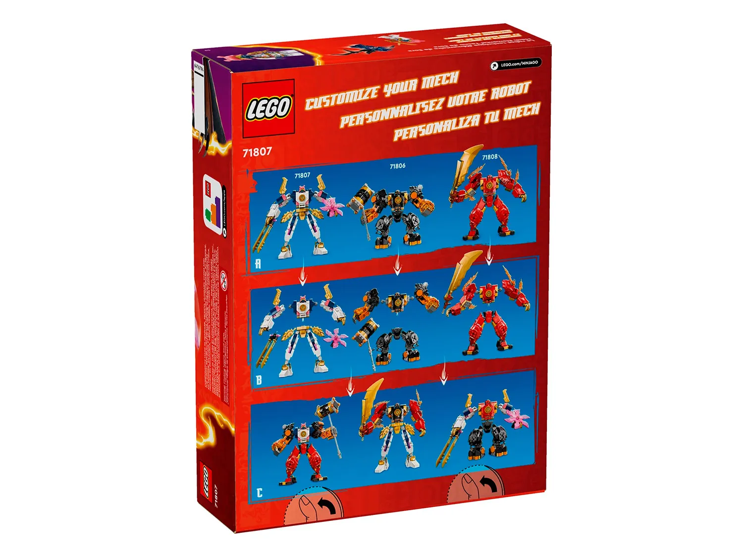 Конструктор LEGO NINJAGO 71807 209 дет. - фото 2
