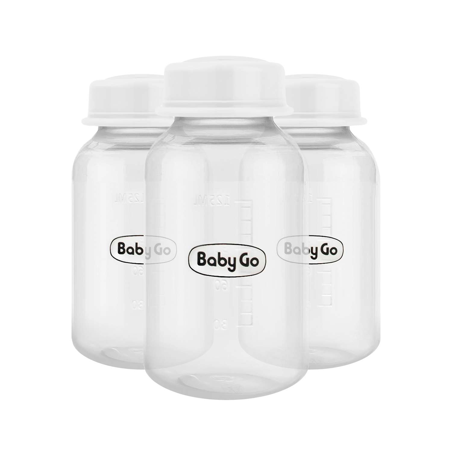 Бутылочка BabyGo 125 мл 3 шт. - фото 1