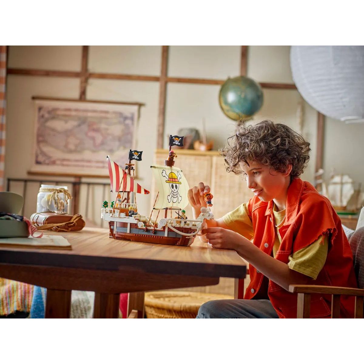 Конструктор LEGO Веселый пиратский корабль 1376 дет. - фото 9