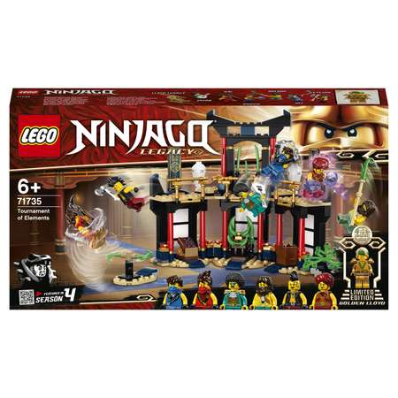 Конструктор LEGO NINJAGO Турнир стихий блочный
