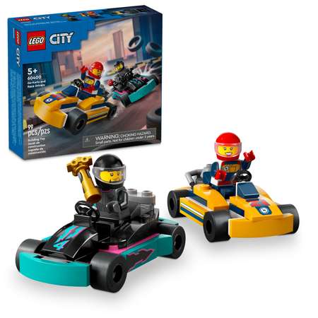 Конструктор LEGO City Карты и водители блочный