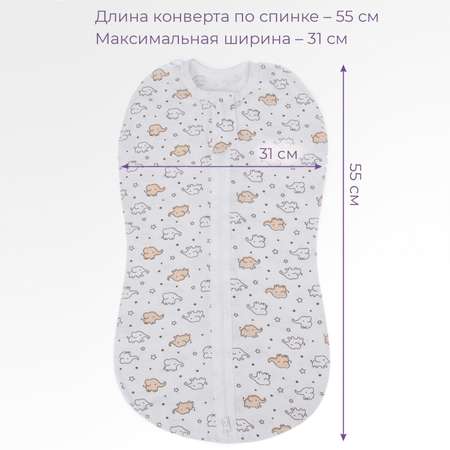 Конверт пеленальный (кокон) inlovery
