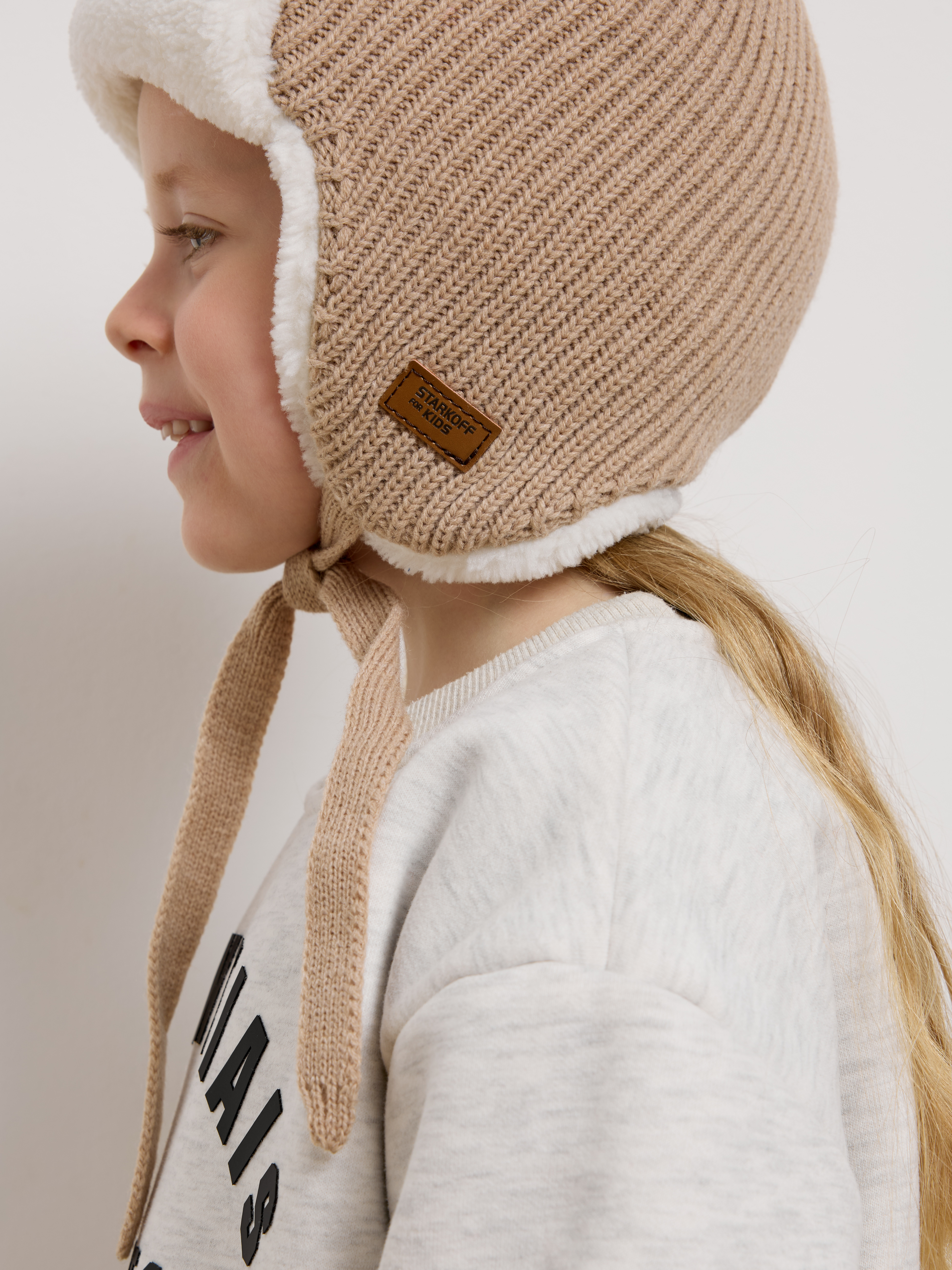 Шапка-ушанка Starkoff Kids Д301112 - фото 2