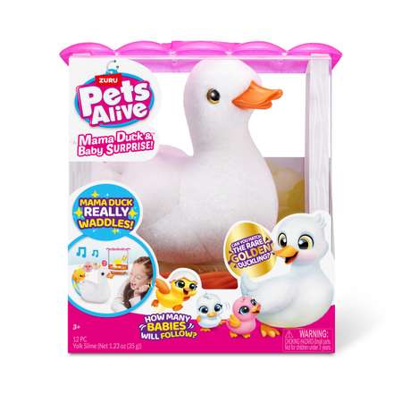 Игровой набор Zuru Pets Alive Уточка с утятами