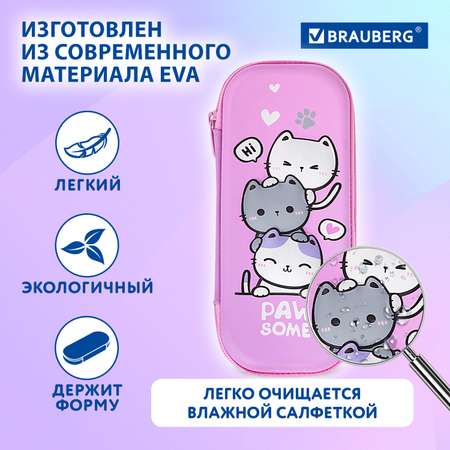 Пенал футляр Brauberg