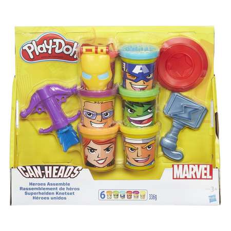 Пластилин Play-Doh Коллекция героев Мстителей