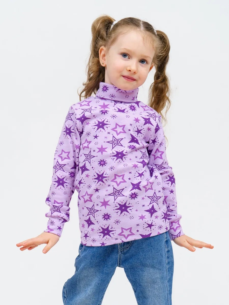 Водолазка TOTEMFOX 231РНАБ2(2)F/сиреневый - фото 1