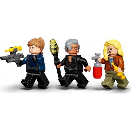 Конструктор LEGO Jurassic World Перевозка ПирорапторДилофозавр блочный