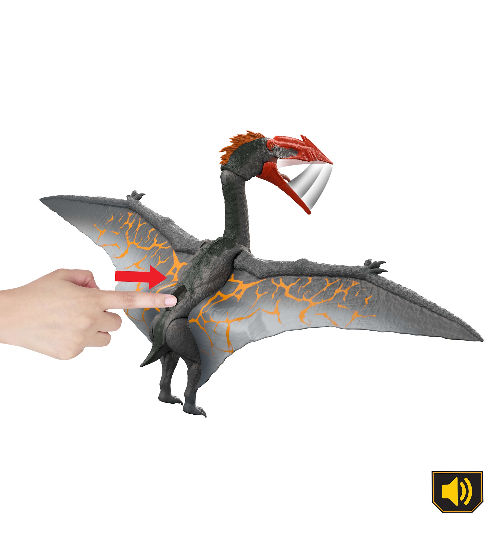 Фигурка Jurassic World Птеродактиль - фото 4