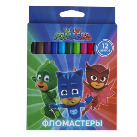 Фломастеры PJ masks 12 цв.