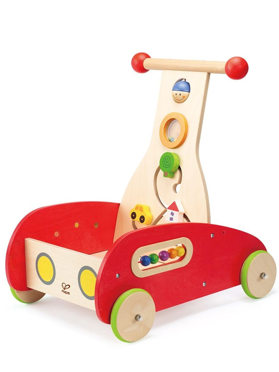 Ходунки Hape Волшебные с ручкой красный - фото 10