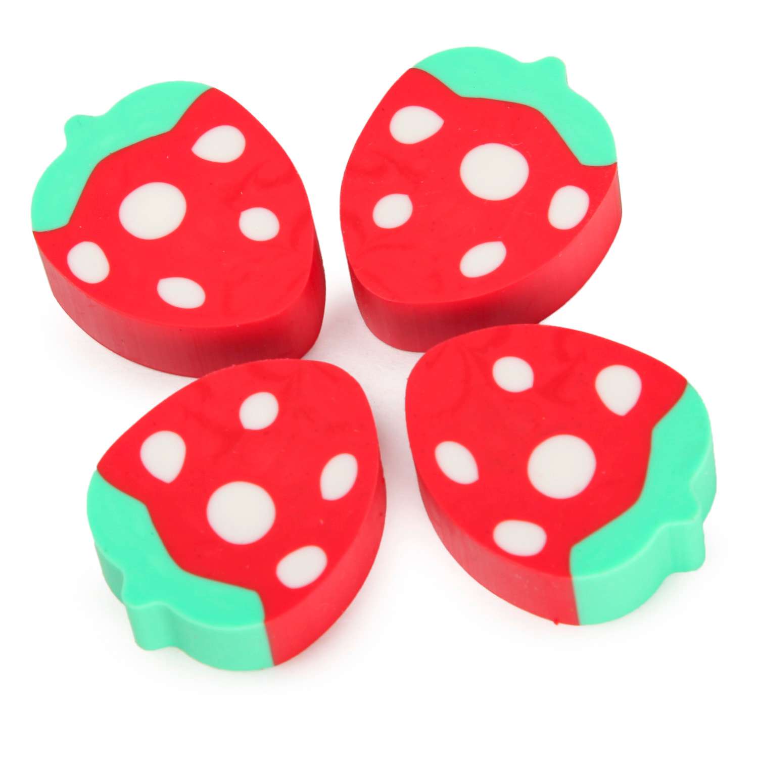 Ластик Erhaft Strawberry 4 шт. - фото 2