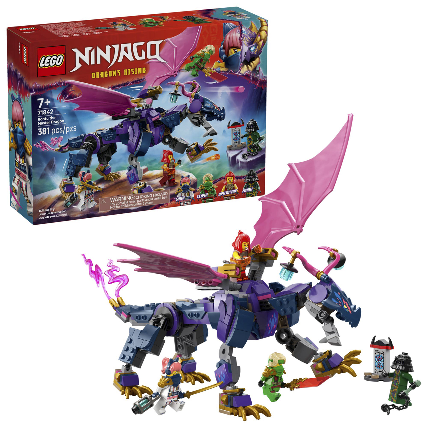 Конструктор LEGO NINJAGO 381 дет. - фото 1