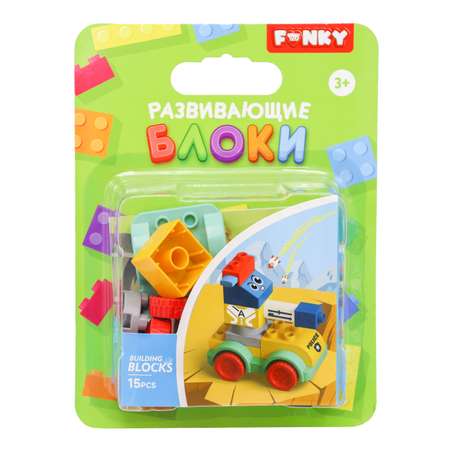 Конструктор Funky Toys Танк блочный