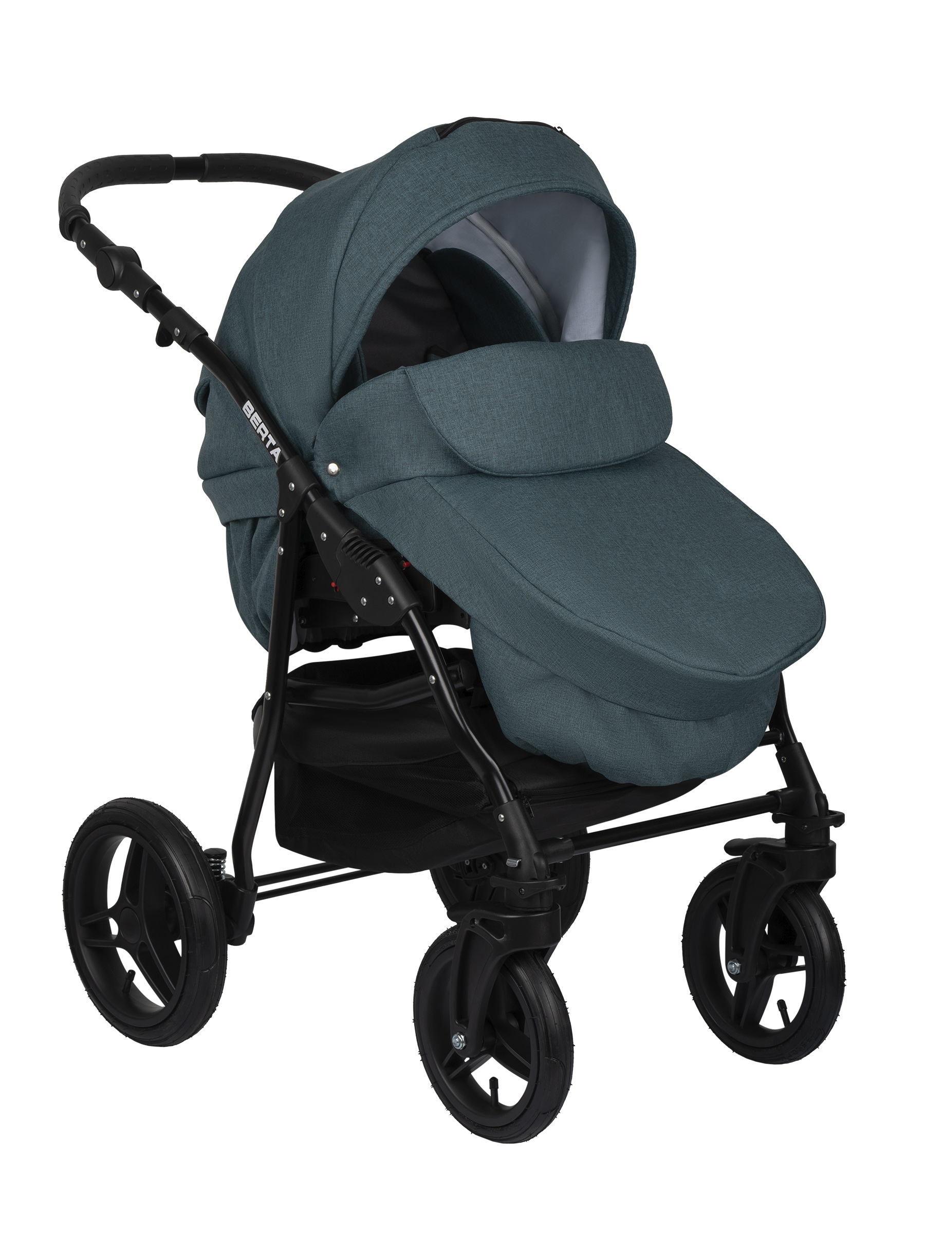 Коляска 2в1 alis BERTA 01 зеленый - фото 4