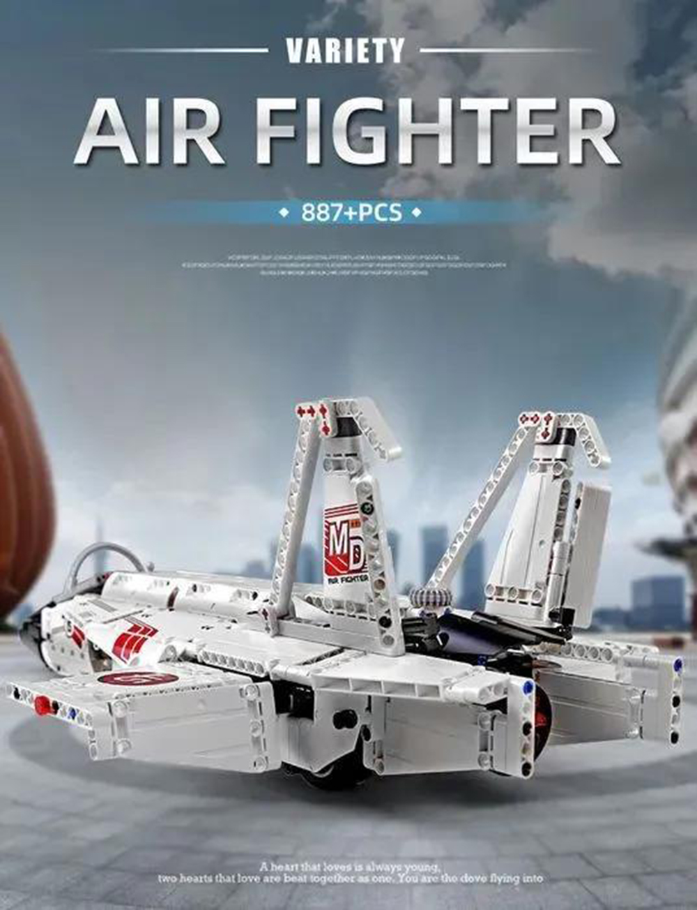 Конструктор Mould King Сверхзвуковой истребитель - фото 5