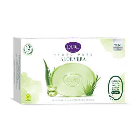 Мыло DURU Алоэ Вера 3 шт. 150 г