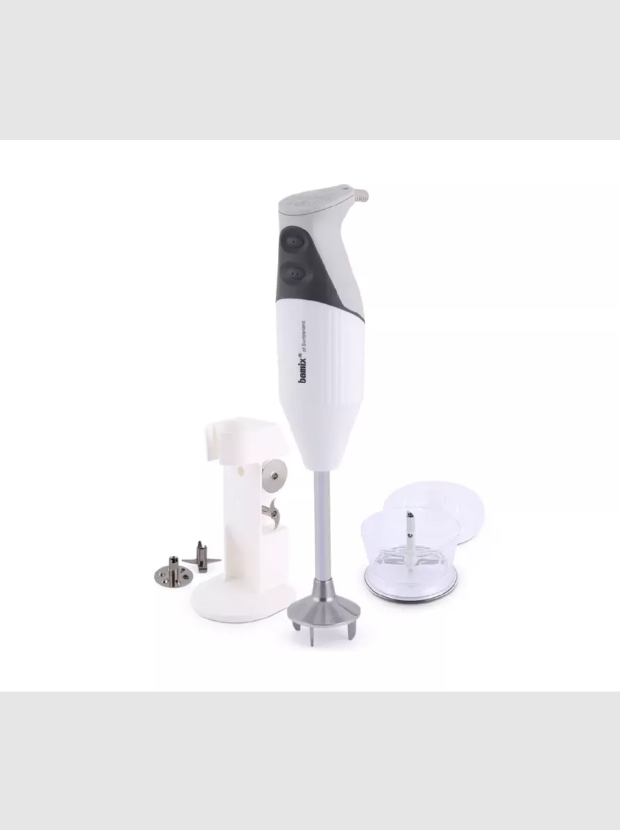 Блендер BAMIX DeLuxe M180 WHT-LGT GREY - фото 1