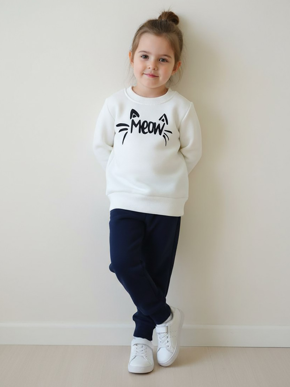 Изображение товара Детский спортивный костюм VGtrikotazh 98 для осень-зима хлопок полиэстер Россия