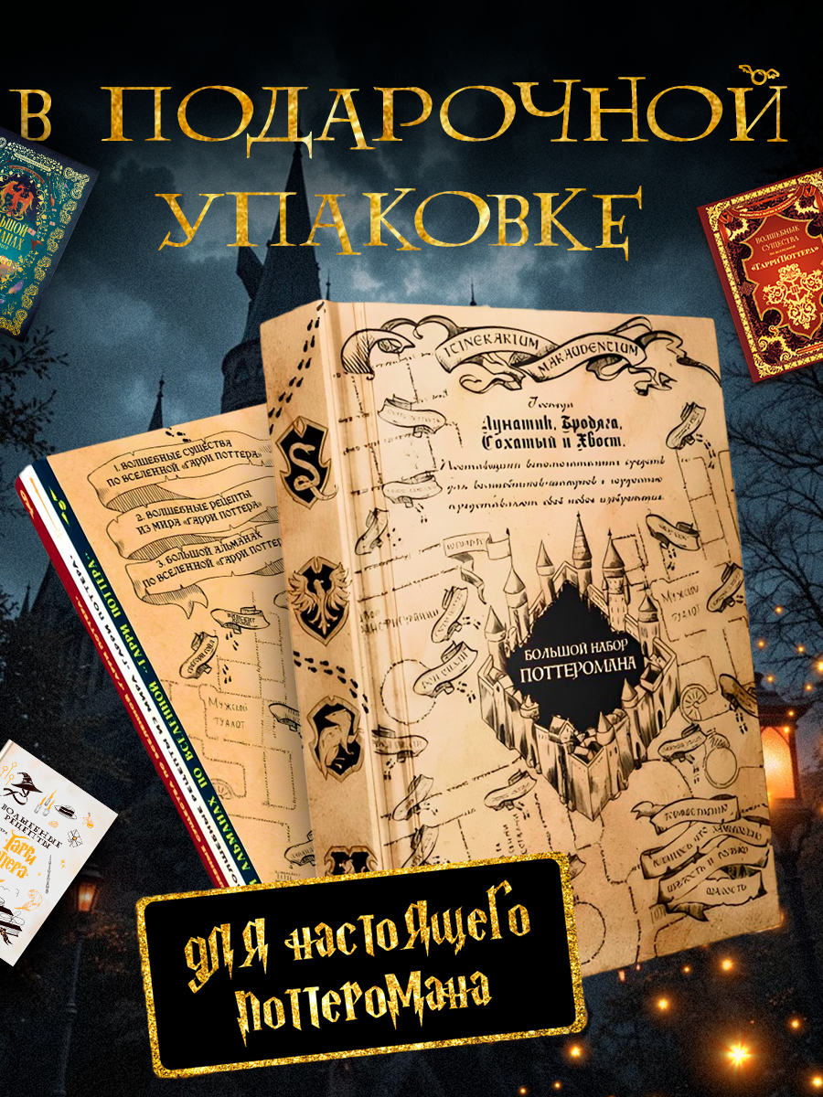 Подарочный набор книг True Books Space по Гарри Поттеру - фото 2