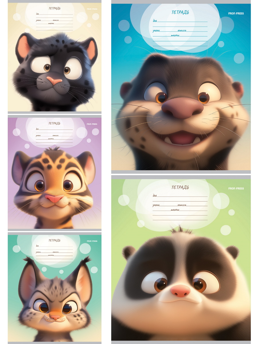 Тетрадь Prof-Press линейка 12 лист. 20 шт. - фото 4