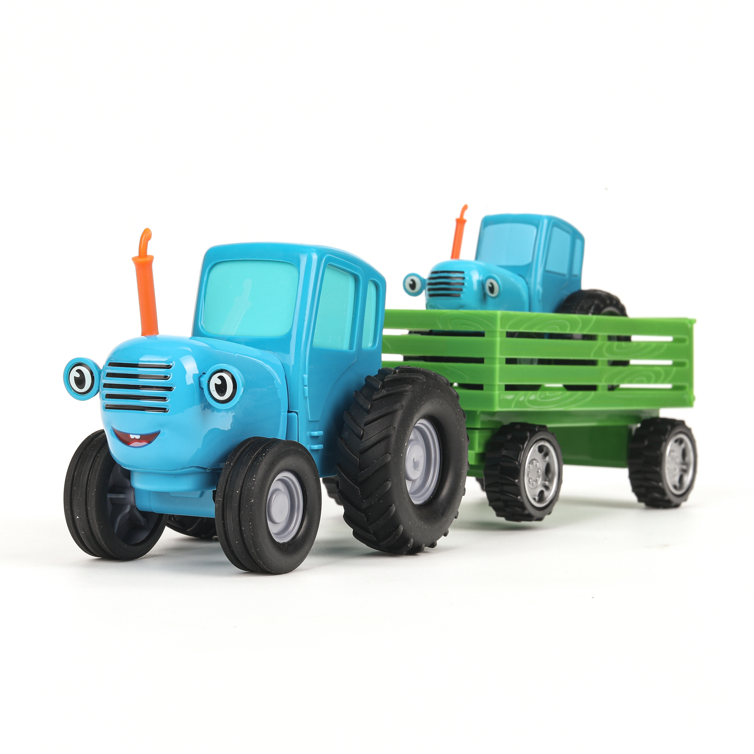 Трактор Технопарк Синий трактор 406312 - фото 2