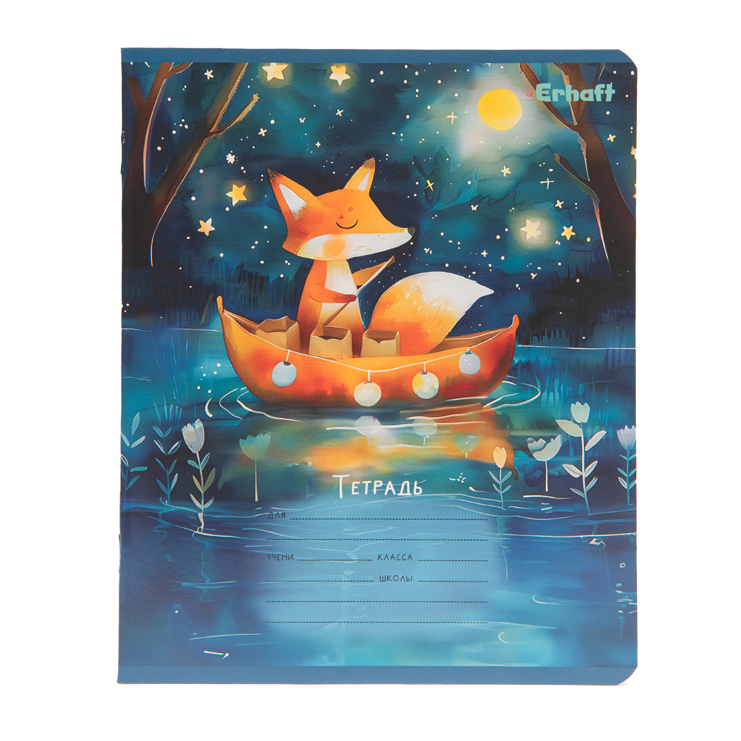 Тетрадь Erhaft клетка 18 лист. - фото 2