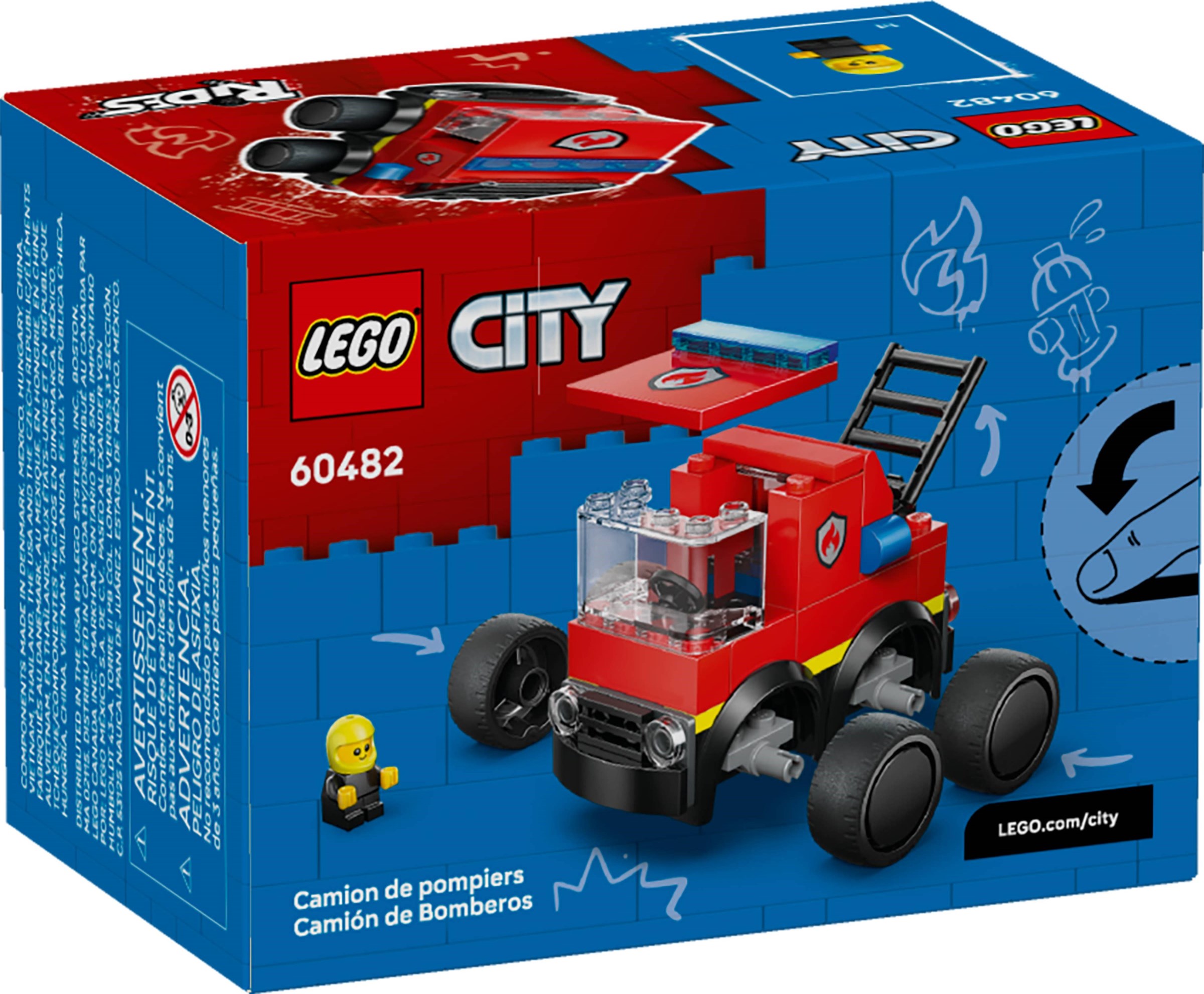 Изображение товара Конструктор LEGO City пожарная машина 60482 для детей от 5 лет