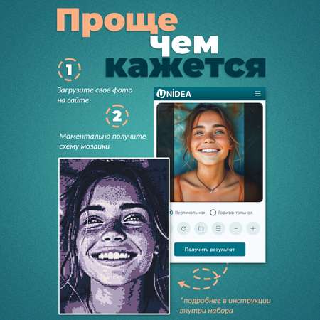 Алмазная мозаика UNIDEA