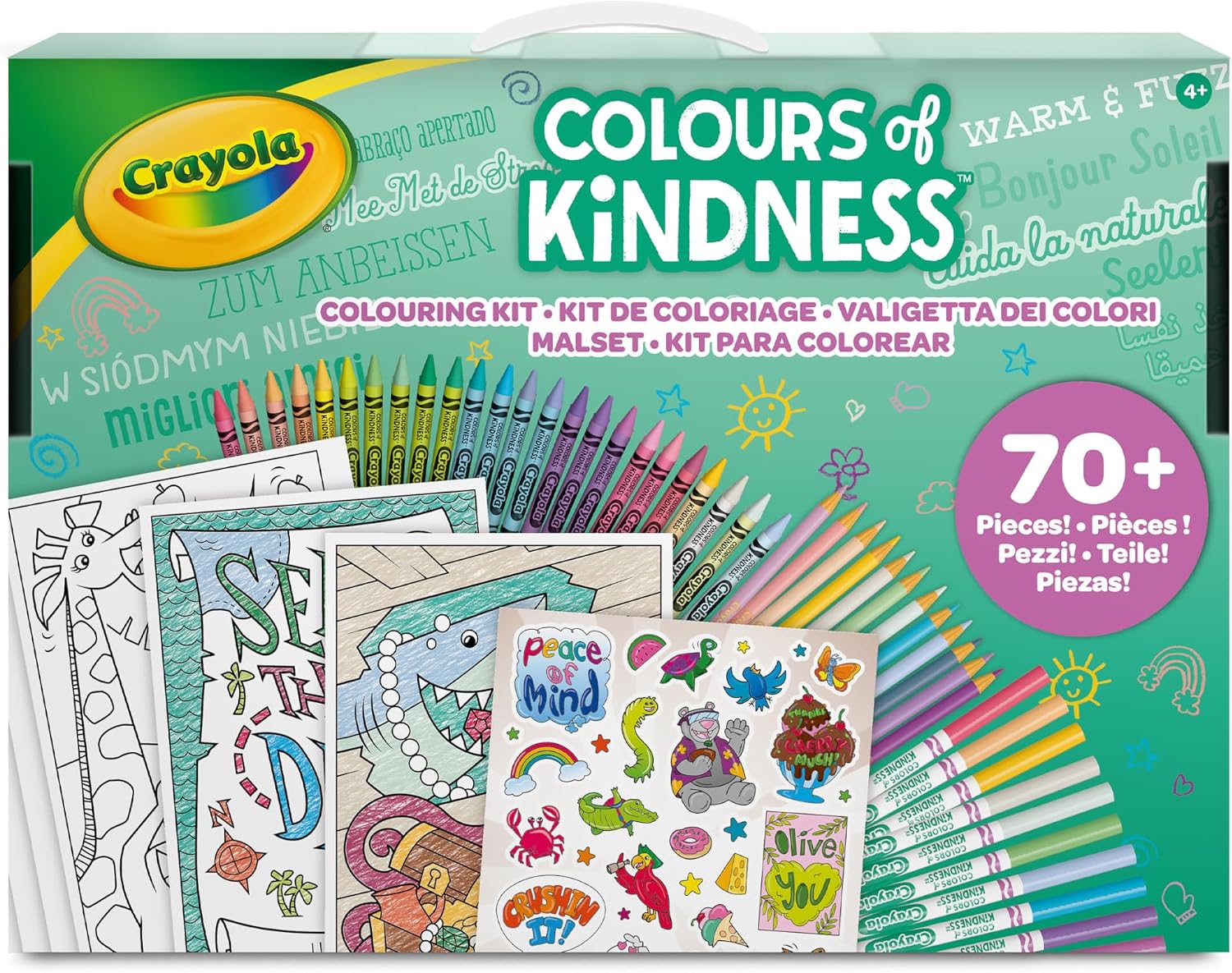 Набор для творчества Цвет доброты Crayola Большой набор для творчества - фото 6