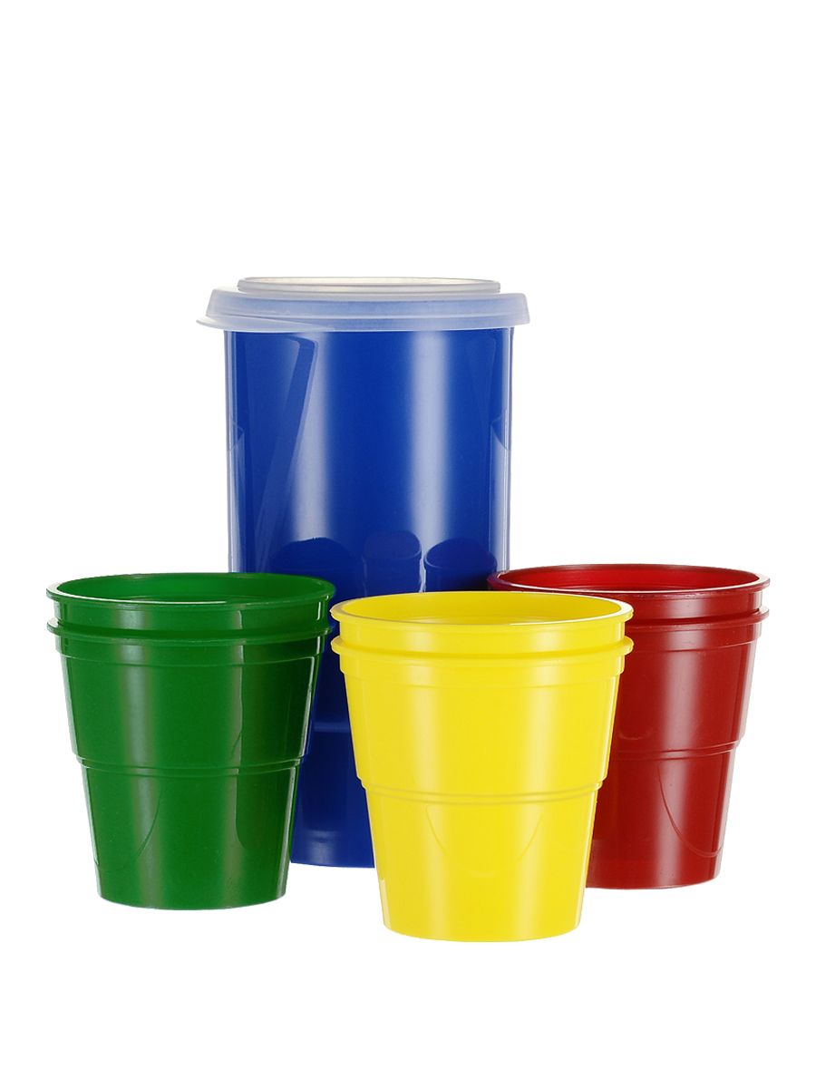 Набор посуды Solaris 6 стаканов 0.1л в контейнере - фото 8