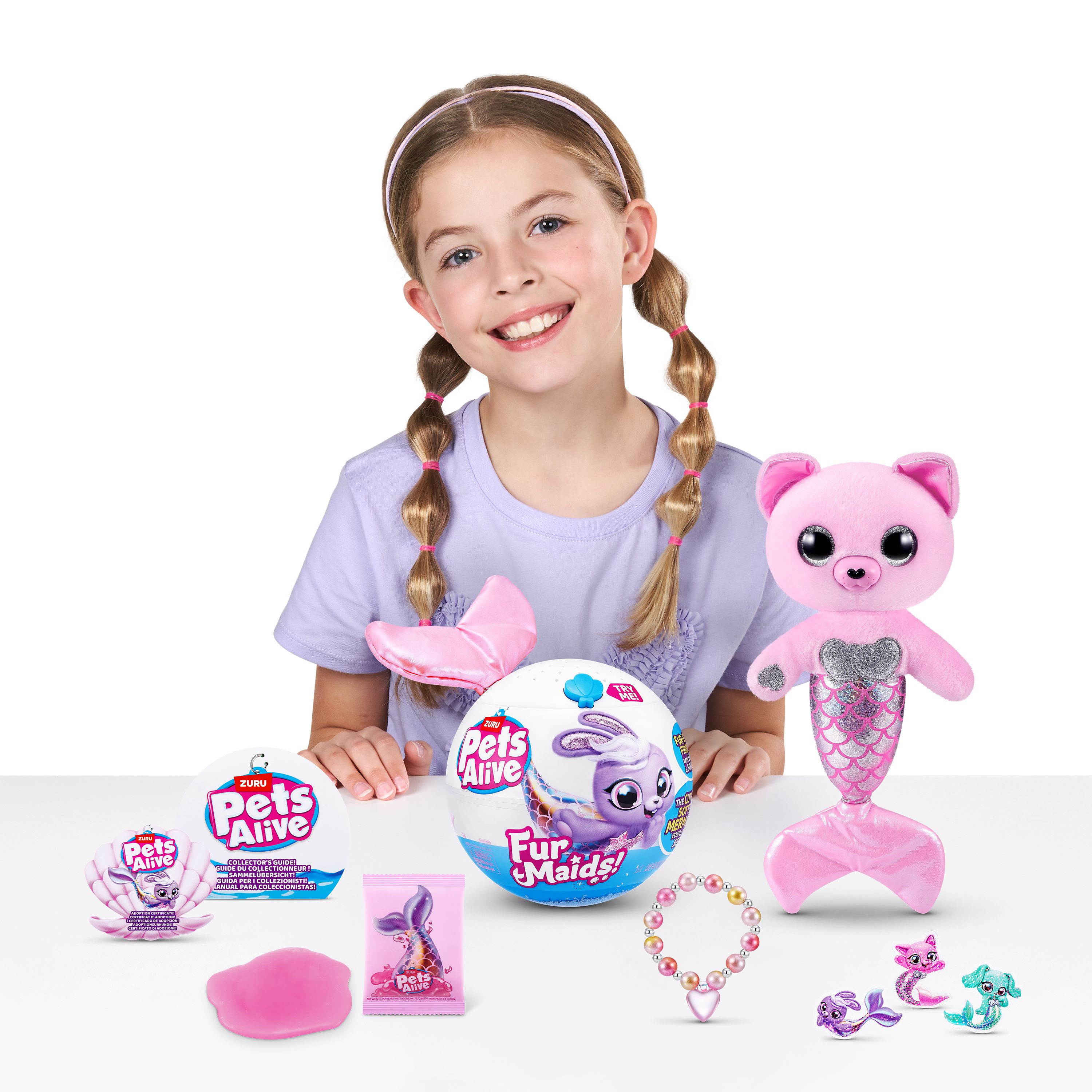 Игровой набор Zuru Pets Alive Furmaids в ассортименте - фото 14