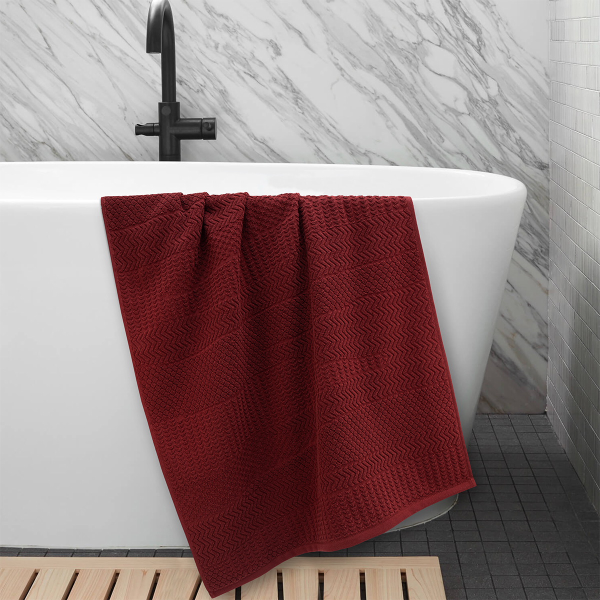 Полотенце BRAVO Жаккард 80 x 50 см 1 шт. - фото 3