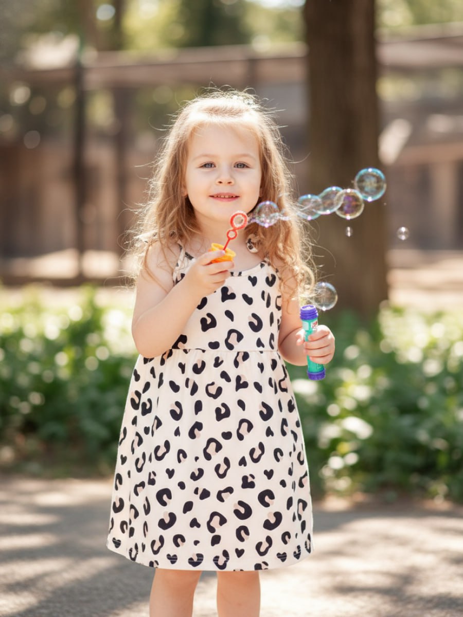 Сарафан VEDDI 534к-2024-экрю/леопард - фото 13