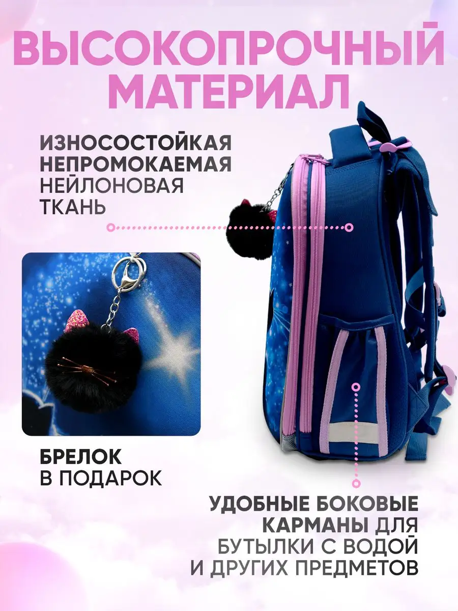 Ранец ПАНДАРОГ Лунная кошка - фото 8
