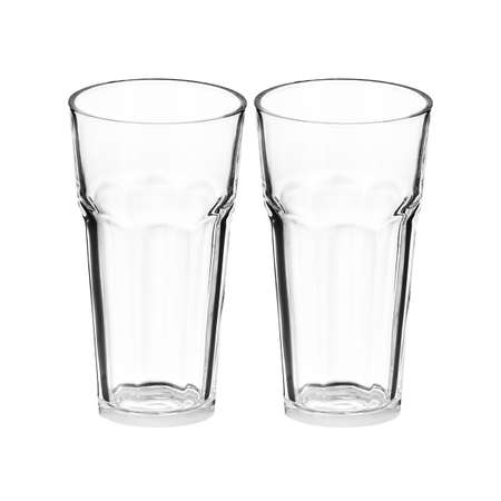 Набор стаканов Elan Gallery Crystal glass 2 шт 500 мл стекло