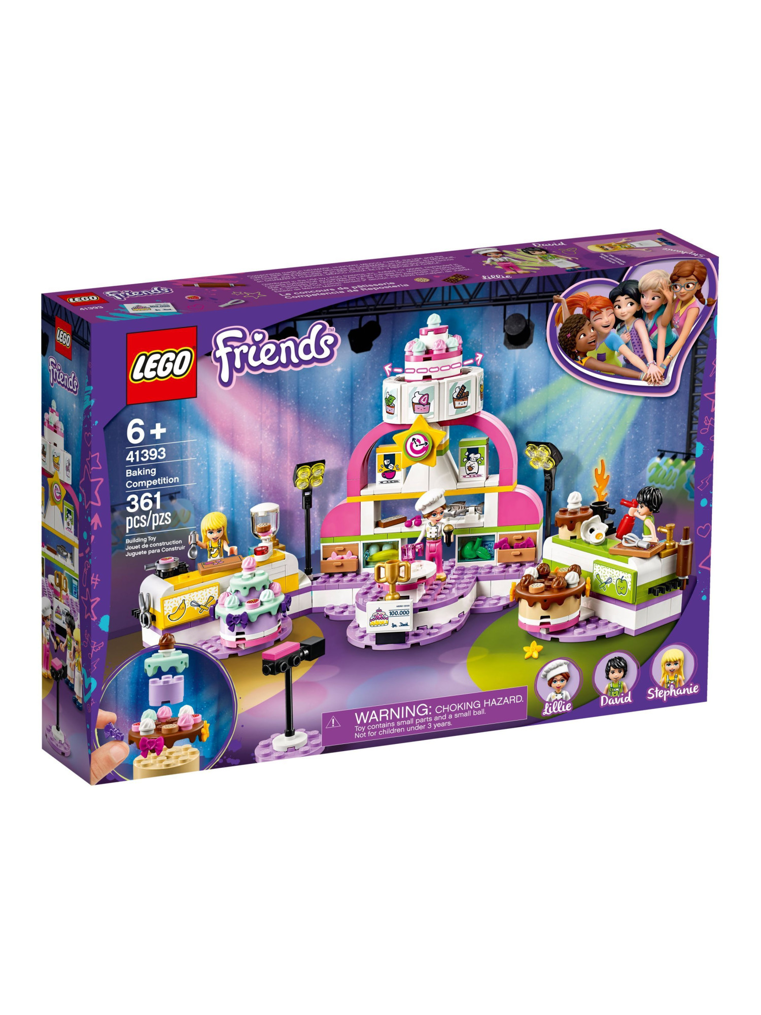 Конструктор LEGO Friends Соревнование кондитеров 361 дет. - фото 1