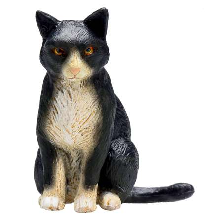 Фигурка KONIK Кошка чёрно-белая