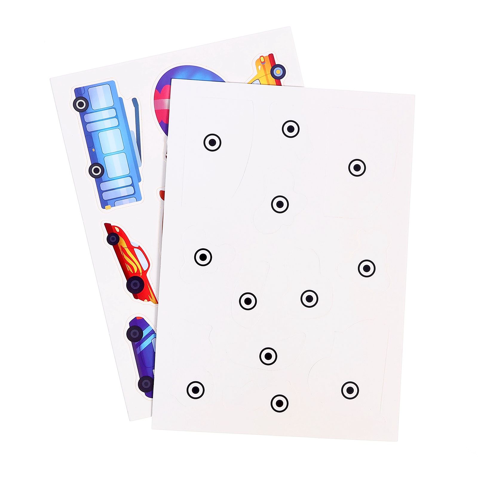 Книга с липучками "Транспорт" 10534344 - фото 6